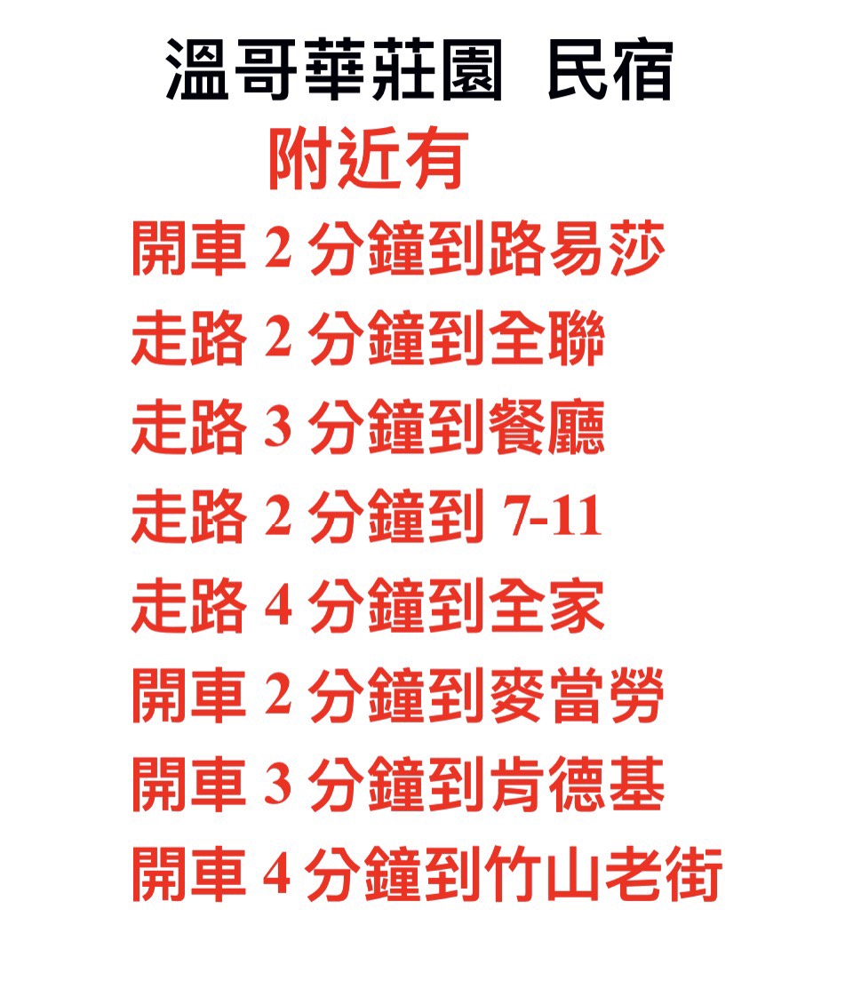 民宿附近景點推薦